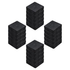 20pcs Rubber Anti-Vibration Pads Hard Pad, 50mm Square Vibration Isolation Mats, 20mm Thickness Non-Slip Rubber Blocks, Anti-Skid Anti Noise for HVAC, Compressor, Air Conditioner