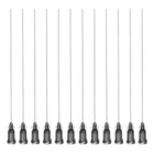 20 Pcs 16G Plastic Dispensing Needles with Luer Lock, 4" Steel Needle Tube PP Heat-Resistant Plastic Blunt Tip for Liquid Glue Gun, Transparent