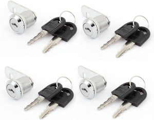 Cassettiera per Posto Postale Strumenti Cassa Armadi Scrivanie Cassetto Chiave Cam 4pz