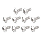 A15121600ux0584 M4x12mm Stainless Steel Phillips Head Machine Screws (Pack of 50)
