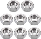 Hex Nuts, 1/2-12 UNC 304 Çelik Çapraz Delik Hexagon Nut 8pcs