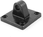 에어시ylinder 랜드 75mm x 75mm 사각형 바탕 피버트 클리브스 마운팅 브래킷