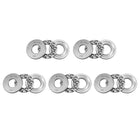 51201 Thrust Ball Bearings 12mm x 28mm x 11mm Chrome Steel Single Direction 5pcs