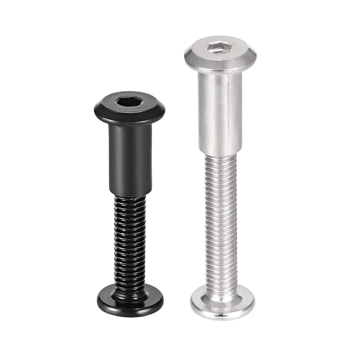 Screw Post Male M6x40mm M6x45mm Binding Bolts Carbon Steel, Total 20 Sets