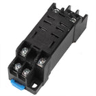 DTF-08A DIN Rail Track Mount 8pin Relay Socket Base for 70 x 23 x 29mm LY2NJ LY2