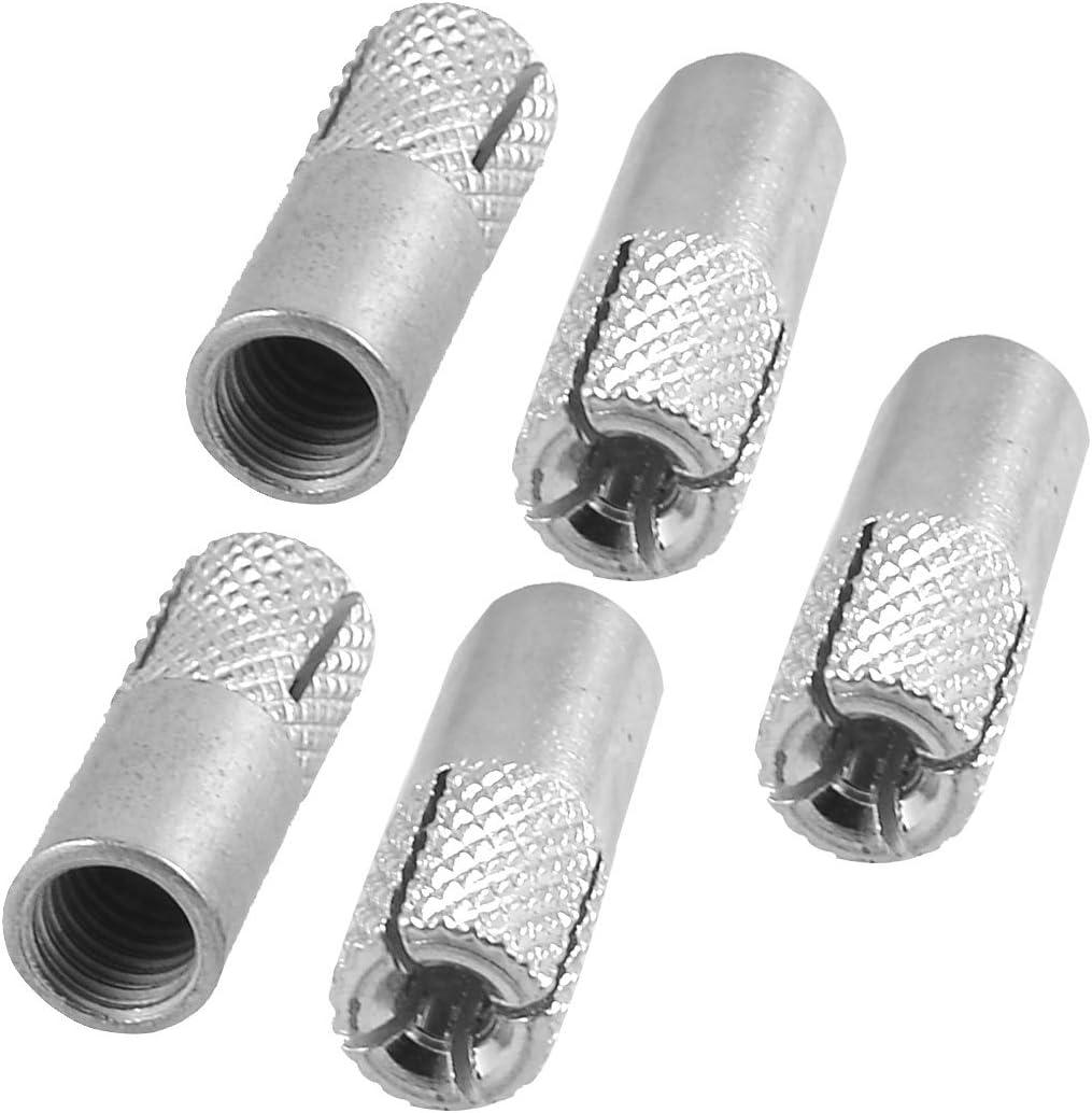 28mm Long Metal M8 Threaded Expansion Bolt Sleeve Anchors Tool 5 Pcs