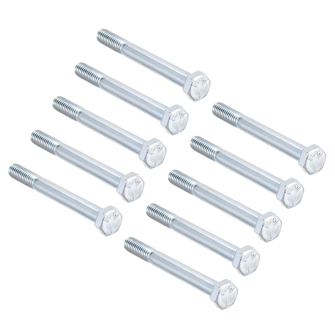 Hex Head Screw Bolts Carbon Steel 5/16"-18x3" Fastener Grade 5 UNC 10pcs