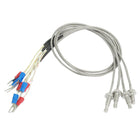 4 Pcs 6mm Thread K Type 500C Thermocouple Temperature Measurement Probe 1.64ft