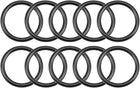Nitrile Rubber O-Rings 23mm OD 18mm ID 2.5mm Width, Metric Nitrile Rubber Sealing Gasket for Automotive Machine Plumbing, Pack of 10
