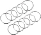 304 Stainless Steel Welded O Ring 40mm(1.57") Outer Dia. 3mm Thickness 15pcs