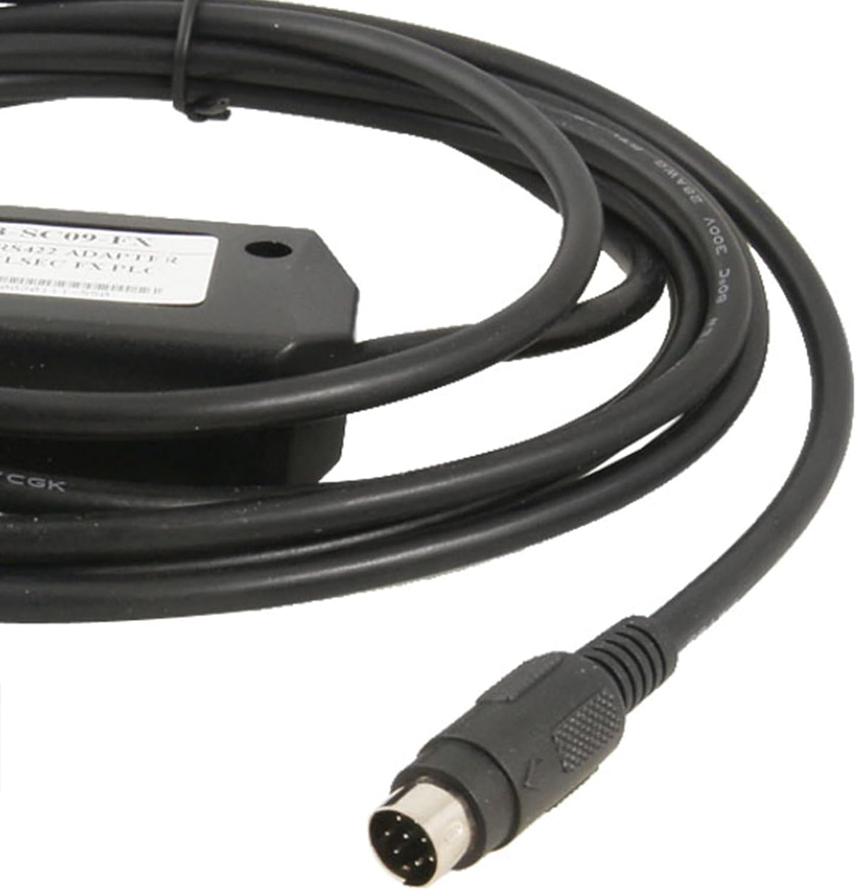 USB to RS422 PLC Programming Cable 2.5M/8.2ft USB-SC09-FX Cable for Mitsubishi MELSEC PLC Programming