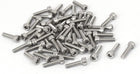 M3x12mm Thread 304 Stainless Steel Hex Socket Head Cap Screw Bolt DIN912 55pcs