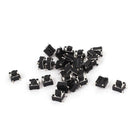 a15060800ux0624 Momentary 4-Pin Tact Tactile Push Button Switch, 6 mm x 6 mm x 5 mm
