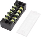 600V 15A 5P Electric Barrier Terminal Block Cable Connector Strip