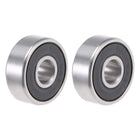 R4A-2RS Ball Bearing 1/4-inchx3/4-inchx9/32-inch Double Sealed ABEC-1 Bearings 2pcs