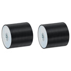 2Pcs 60 x 60mm M12 Thread Female Rubber Mounts, Vibration Isolators, Replaces Anti Vibration Pads Flat Silent Block Base Block