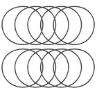 Nitrile Rubber O-Rings 65mm OD 62mm ID 1.5mm Width Metric Sealing Gasket, Pack of 10