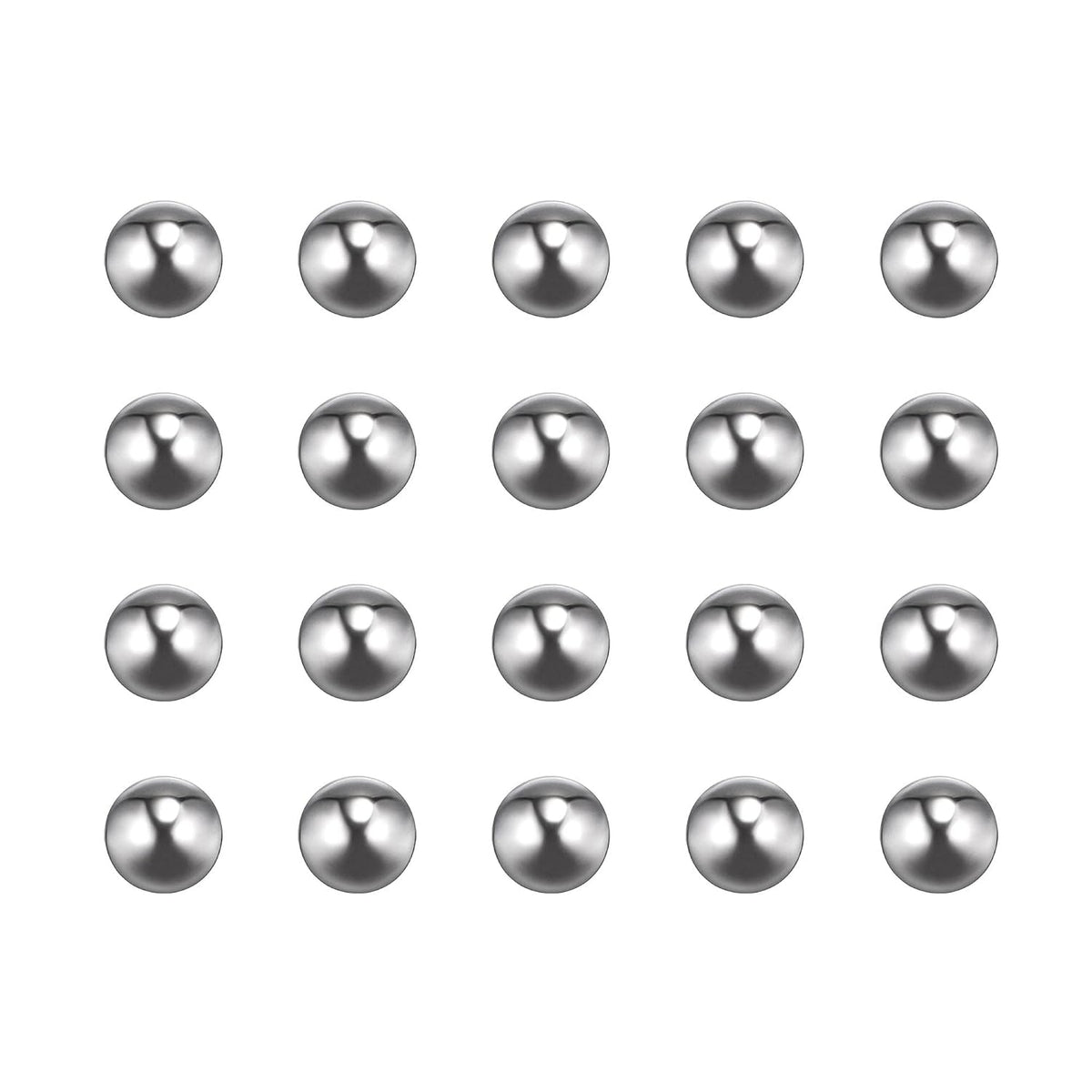 80pcs 8mm 201 Stainless Steel Bearing Balls G200 Precision