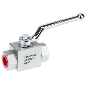 LinkMejor hydrauliikkapalloventtiili 1/2'' NPT, 7250 PSI kaksisuuntainen sulkemisventtiili, korkeapaineinen hydrauliikkaventtiili
