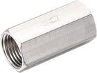 Nickel-Plated Copper One Way Air Check Valve 1/2BSP Female Threaded Full Port Check Valve