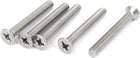 M6 x 50mm Phillips Flat Head Countersunk Bolts Machine Screws 5pcs