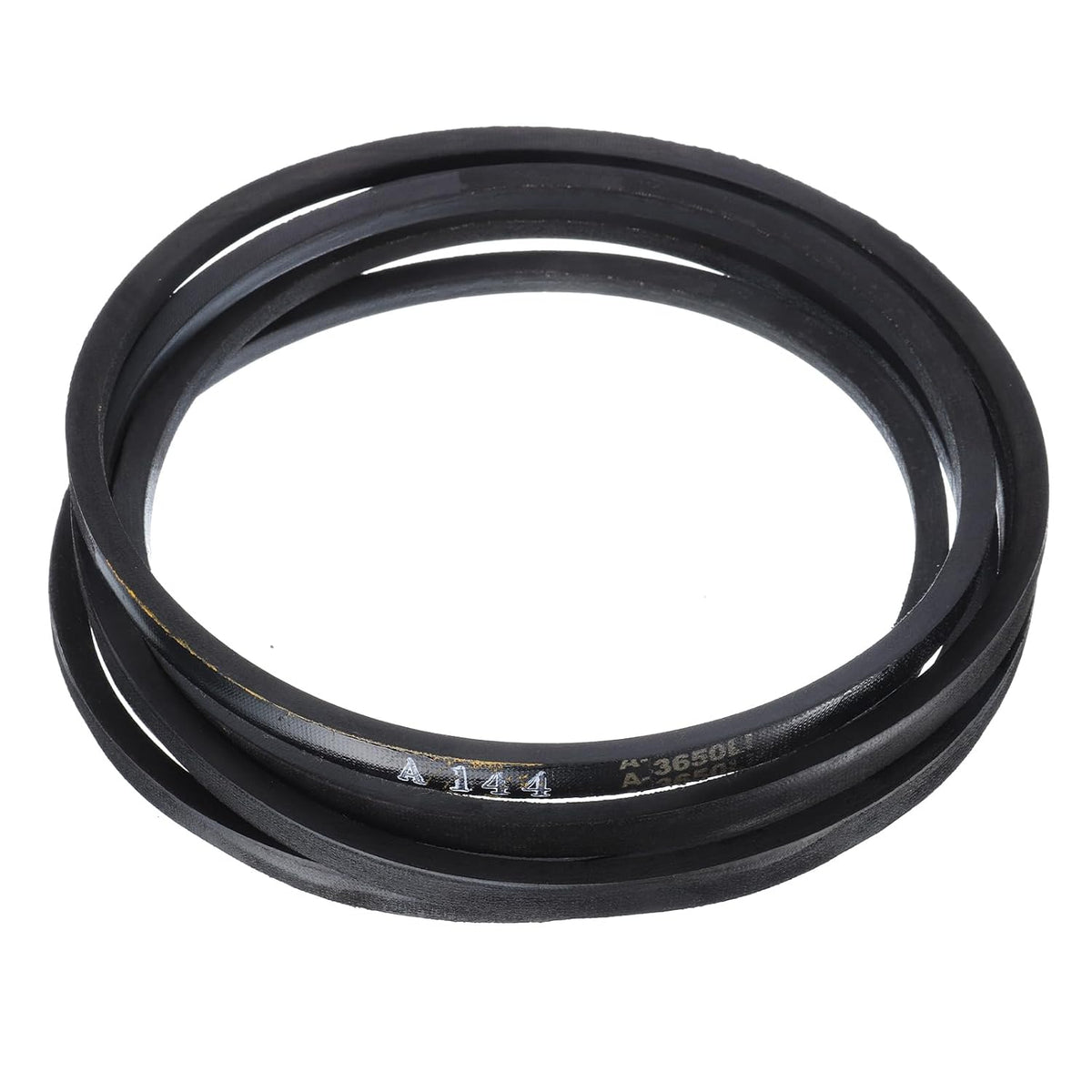 A144 Wrapped Rubber Belt, A-Section V Belt 146" Outside Circumference x 0.51" Width x 0.32" Thick, Industrial Power Transmission Belt