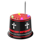 Advanced Ghost Hunting EMF Detector – Enhanced Magnetic Field Amplifier, ±1°C ATDD Temperature Tracking, Auto Calibration, 5-Level Sensitivity, 9V Battery Included