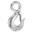 Chain Grab Hook, 2200lbs 114mm Heavy Duty 304 Stainless Steel Swivel Slip Snap Hooks Lifting Hook Hardware with Latch, Silver