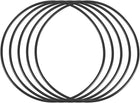 Nitrile Rubber O-Rings, 85mm OD 81mm ID 2mm Width, Metric Sealing Gasket, Pack of 5