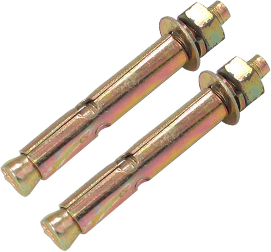 Anchors Expansion Sleeve Bolt Screw (2 Piece), 9.9mm x 59mm