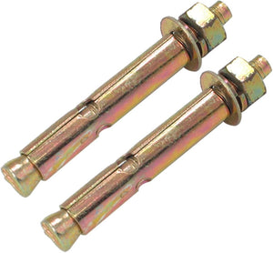 Anchors Expansion Sleeve Bolt Screw (2 Piece), 9.9mm x 59mm