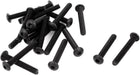 #4-40 x 3/4" UNC Alloy Steel Hex Socket Button Head Screws Black 20Pcs
