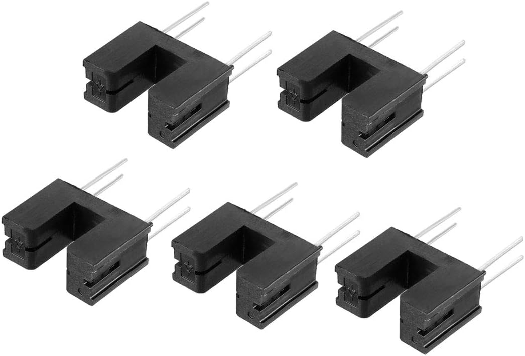 5Pcs 13/64" DIP-4 Groove Type Optical Coupling Reflective Infrared Photoelectric Sensor