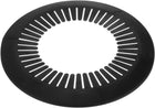 Pipe Cover Decoration, 140mm-168mm PP Plastic Escutcheon Collar Water Pipe Drain Line Cover, Black