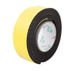 45mm x 6mm Single Sided Self Adhesive Shock Resistant Sponge Foam Tape 2M Length for Door Window
