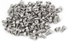 M3x6mm Thread 304 Stainless Steel Hex Socket Head Cap Screw Bolt DIN912 120pcs