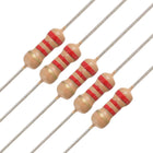 100 x 1/4W 250V 2.2K ohm 2K2 Axial Lead Carbon Film Resistors