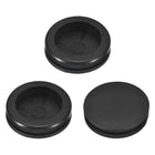 3Pcs Rubber Grommets 1-3/4" (45mm) Drill Hole, 1-1/2" (38mm) ID Single Sided Hole Plugs Ring Gasket for Firewall Cable Wire Protecting, Black