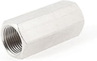 16mm 3/8" PT Pneumatics Silver Tone Full Port One Way Air Check Valve