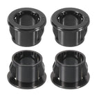 28 Pcs Cable Snap Bushing Grommet, 1/2" Mounting Dia Black Round Nylon Snap in Cable Grommet Protector, Plastic Cable Hole Grommets for Wiring
