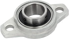 FL006 30mm Bore Zinc Alloy 2-Bolt Self-aligning Flange Mounted Ball Bearing