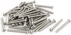 M4x40mm 304 Stainless Steel Button Head Hex Socket Cap Screws Bolts 55pcs