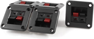5 kpl 42mm x 42mm 2 asentoa syötettävä jousikuorma audio-lauta