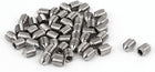 M3 x 4mm Cone Point Hex Socket Set Grub Screw Silver Tone 50 Pcs