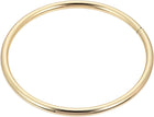 LinkMejor Metal O Ring 75mm(1.89") ID 5mm Thickness Non-Welded Rings for Hardware DIY Gold Tone 1pcs