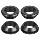20Pcs Rubber Grommets 25mm Mount Dia, for 20mm ID Rubber Hole Plugs Rubber Wiring Grommets for Firewall Cable Wire Protecting, Black
