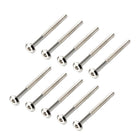 M6x80mm Furniture Bolts Hex Socket Screws Fastener 58mm Thread Length 10pcs
