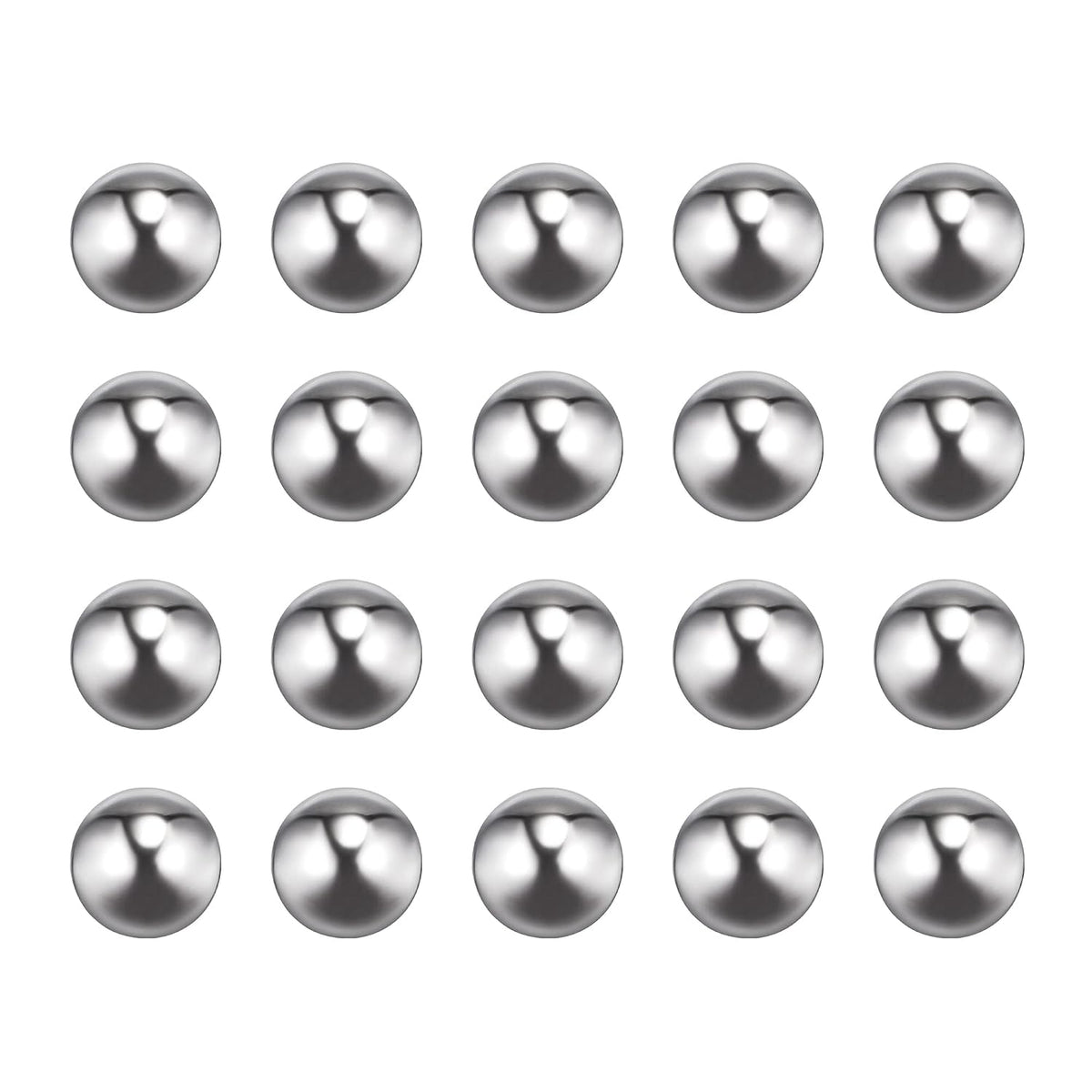 25pcs 11mm 201 Stainless Steel Bearing Balls G200 Precision
