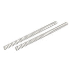 Compression Spring,304 Stainless Steel,16mm OD,1.5mm Wire Size,305mm Free Length,Silver Tone,2Pcs