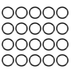 Nitrile Rubber O-Rings, 18mm OD 14mm ID 2mm Width, Metric Sealing Gasket, Pack of 20